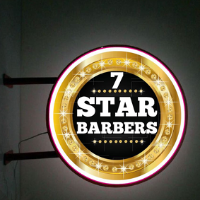 Side Wall Projection Sign