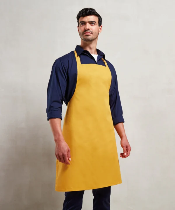 Classic Bib Apron Apron without Pocket PR150 Kitchen Apron Chef Apron Cooking Apron Work Apron Durable Apron Functional Design Adjustable Apron Unisex Apron Catering Apron Professional Apron Home Cooking Stylish Apron Hospitality Apron Restaurant Apron Easy Care Apron Protective Wear Utility Apron