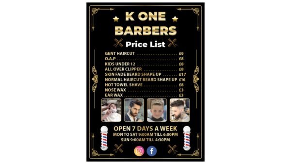 Barber Shop Flyer (15) Barber Shop Flyer