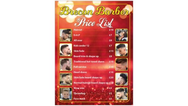 Barber Shop Flyer (18) Barber Shop Flyer