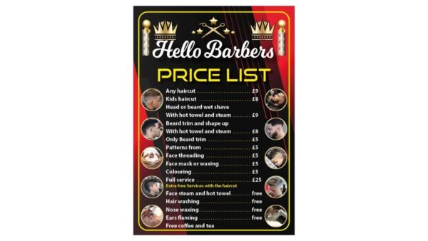 Barber Shop Flyer (19) Barber Shop Flyer