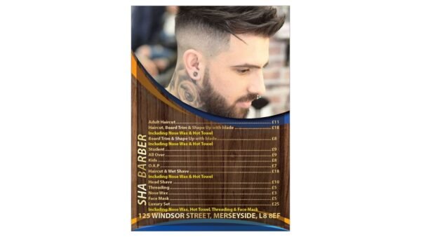 Barber Shop Flyer (2) Barber Shop Flyer