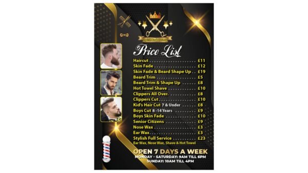 Barber Shop Flyer (23) Barber Shop Flyer