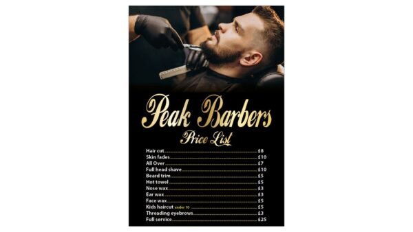 Barber Shop Flyer (8) Barber Shop Flyer