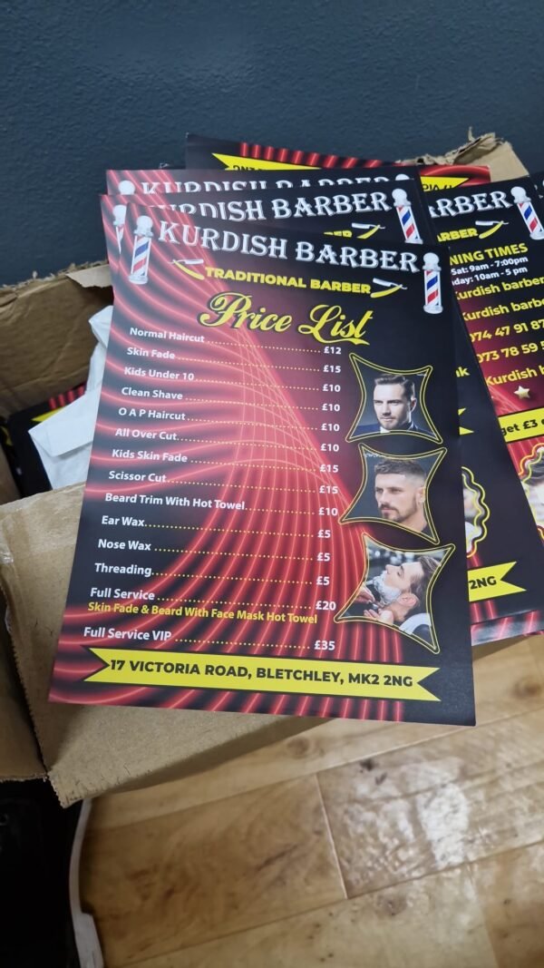 Barber Shop Flyer (9) Barber Shop Flyer