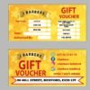Barber Shop Gift Voucher
