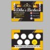 Barber Shop Loyalty Card