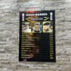 Barber Shop Price List