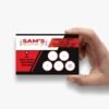 barber shop loyalty card