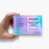 barber shop business card