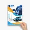 Car wash flyer. car wash leaflet. valeting flyer. valeting leaflet.