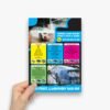 Car wash flyer. car wash leaflet. valeting flyer. valeting leaflet.